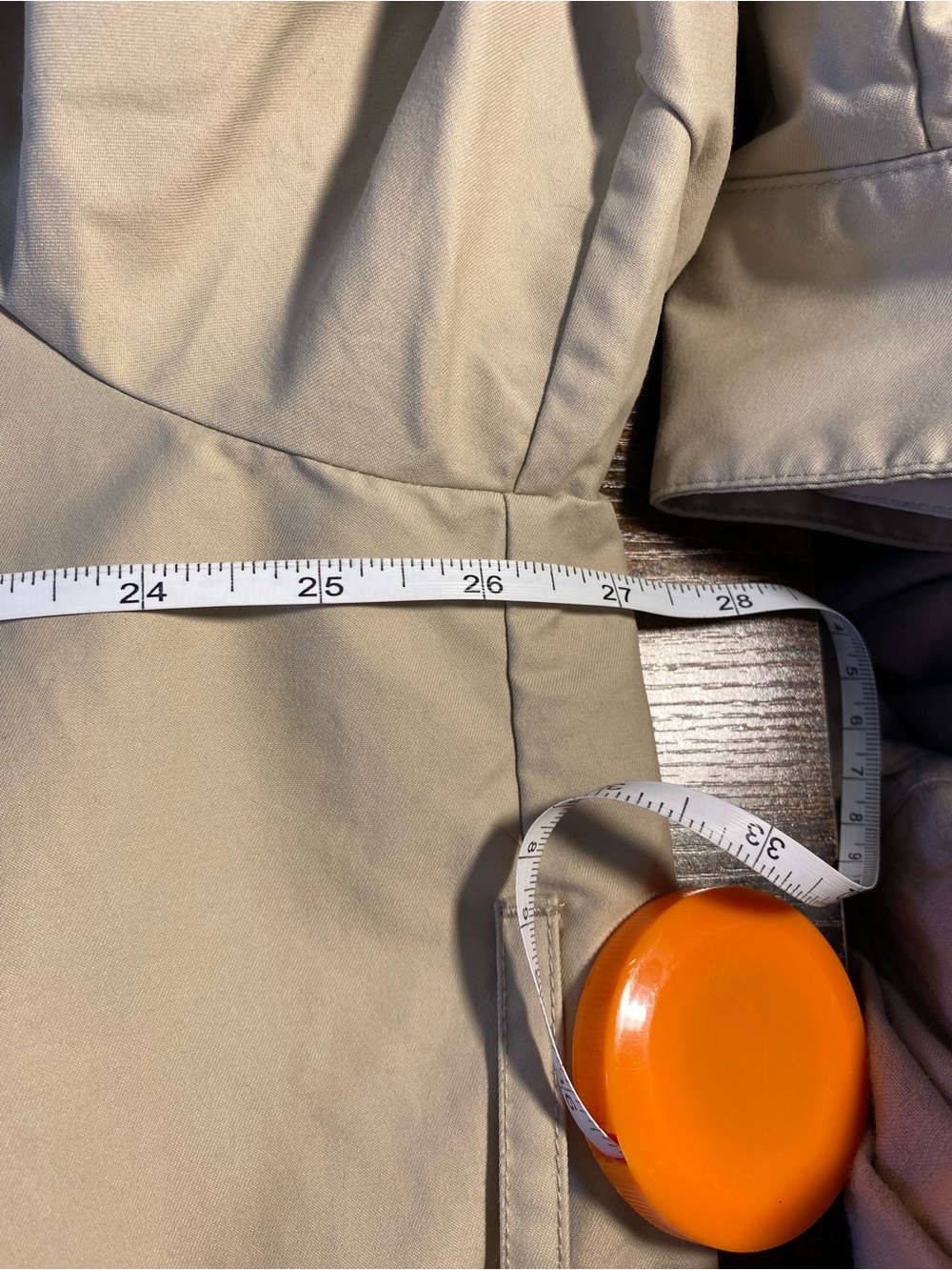 Calvin Klein Light Beige Trench Coat - Picture 5 of 5